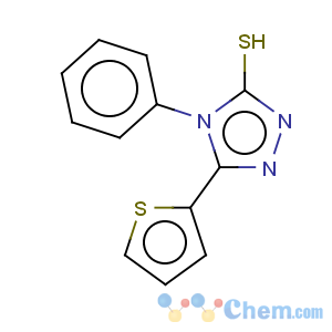 CAS No:57600-04-1 3H-1,2,4-Triazole-3-thione,2,4-dihydro-4-phenyl-5-(2-thienyl)-