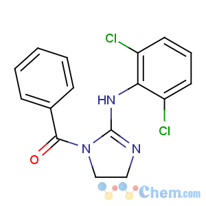 CAS No:57647-79-7 [2-(2,6-dichloroanilino)-4,5-dihydroimidazol-1-yl]-phenylmethanone
