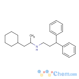 CAS No:57653-27-7 N-(1-cyclohexylpropan-2-yl)-3,3-diphenylpropan-1-amine