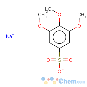 CAS No:57665-63-1 Benzenesulfonic acid,3,4,5-trimethoxy-, sodium salt (1:1)