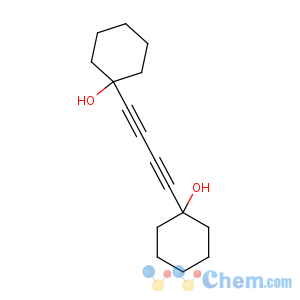 CAS No:5768-10-5 1-[4-(1-hydroxycyclohexyl)buta-1,3-diynyl]cyclohexan-1-ol