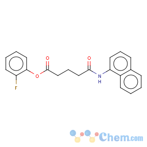 CAS No:5768-71-8 (2-fluorophenyl) 4-(naphthalen-1-ylcarbamoyl)butanoate