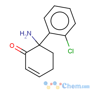 CAS No:57683-62-2 2-Cyclohexen-1-one,6-amino-6-(2-chlorophenyl)-