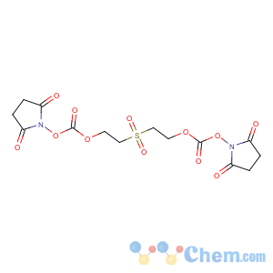 CAS No:57683-72-4 Carbonic acid,C,C'-(sulfonyldi-2,1-ethanediyl) C,C'-bis(2,5-dioxo-1-pyrrolidinyl) ester