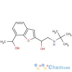 CAS No:57704-16-2 2-(tert-butylamino)-1-[7-(1-hydroxyethyl)-1-benzofuran-2-yl]ethanol