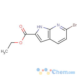 CAS No:577711-94-5 ethyl 6-bromo-1H-pyrrolo[2,3-b]pyridine-2-carboxylate