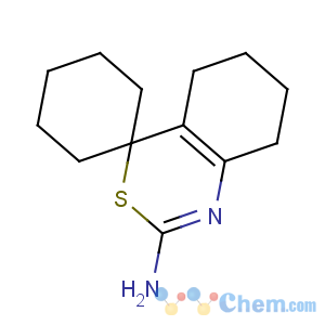 CAS No:5778-24-5 5,6,7,8-tetrahydrospiro[3,1-benzothiazine-4,1'-cyclohexan]-2-amine