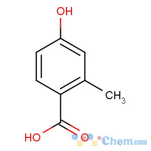 CAS No:578-39-2 4-hydroxy-2-methylbenzoic acid