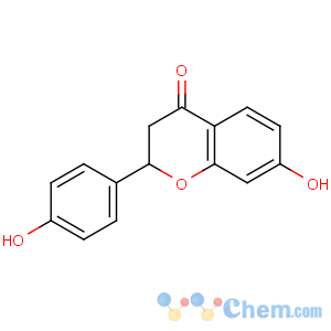 CAS No:578-86-9 (2S)-7-hydroxy-2-(4-hydroxyphenyl)-2,3-dihydrochromen-4-one
