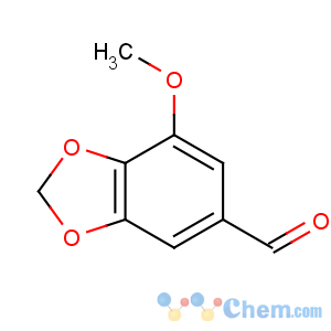 CAS No:5780-07-4 7-methoxy-1,3-benzodioxole-5-carbaldehyde