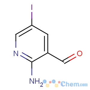 CAS No:578007-67-7 2-amino-5-iodopyridine-3-carbaldehyde