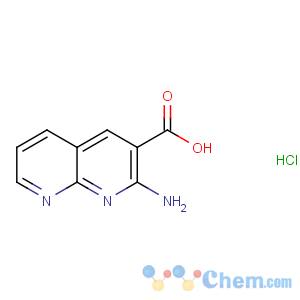 CAS No:578007-68-8 2-AMINO-[1,8]NAPHTHYRIDINE-3-CARBOXYLIC ACID HYDROCHLORIDE