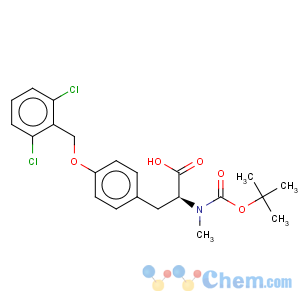 CAS No:57817-43-3 L-Tyrosine,O-[(2,6-dichlorophenyl)methyl]-N-[(1,1-dimethylethoxy)carbonyl]-N-methyl-