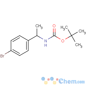 CAS No:578729-21-2 tert-butyl N-[(1R)-1-(4-bromophenyl)ethyl]carbamate