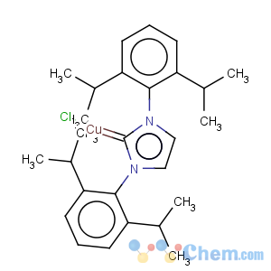 CAS No:578743-87-0 Chloro[1,3-bis(2,6-di-i-propylphenyl)imidazol-2-ylidene]copper(I)