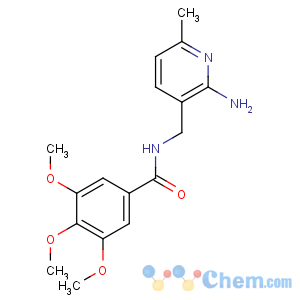 CAS No:5789-72-0 N-[(2-amino-6-methylpyridin-3-yl)methyl]-3,4,5-trimethoxybenzamide