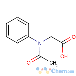 CAS No:579-98-6 2-(N-acetylanilino)acetic acid