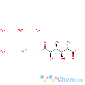 CAS No:5793-89-5 Calcium D-saccharate tetrahydrate