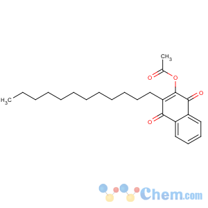 CAS No:57960-19-7 (3-dodecyl-1,4-dioxonaphthalen-2-yl) acetate