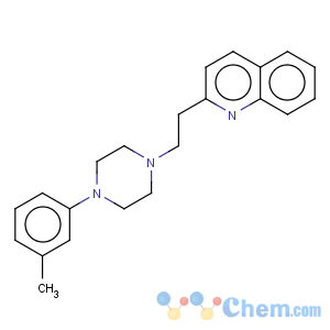 CAS No:57961-90-7 Quinoline,2-[2-[4-(3-methylphenyl)-1-piperazinyl]ethyl]-