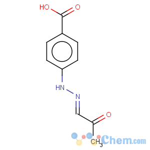 CAS No:57965-40-9 4-(2-(2-oxopropylidene)hydrazinyl)benzoic acid