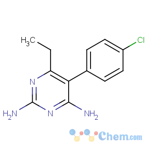 CAS No:58-14-0 5-(4-chlorophenyl)-6-ethylpyrimidine-2,4-diamine