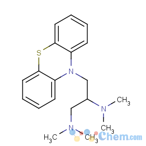 CAS No:58-37-7 1-N,1-N,2-N,2-N-tetramethyl-3-phenothiazin-10-ylpropane-1,2-diamine