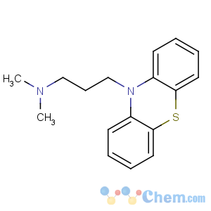 CAS No:58-40-2 N,N-dimethyl-3-phenothiazin-10-ylpropan-1-amine