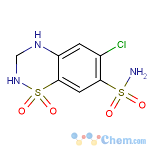 CAS No:58-93-5 6-chloro-1,1-dioxo-3,4-dihydro-2H-1λ
