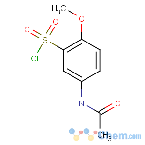 CAS No:5804-73-9 5-acetamido-2-methoxybenzenesulfonyl chloride