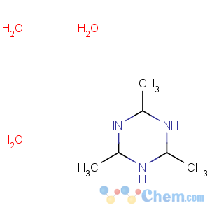CAS No:58052-80-5 1,3,5-Triazine,hexahydro-2,4,6-trimethyl-, hydrate (1:3)