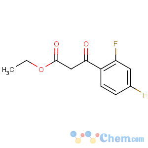 CAS No:58101-23-8 ethyl 3-(2,4-difluorophenyl)-3-oxopropanoate