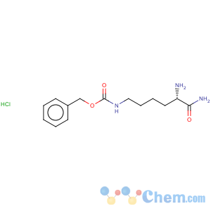 CAS No:58117-53-6 Carbamic acid,[(5S)-5,6-diamino-6-oxohexyl]-, phenylmethyl ester, monohydrochloride (9CI)