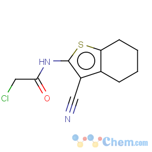 CAS No:58125-40-9 Acetamide,2-chloro-N-(3-cyano-4,5,6,7-tetrahydrobenzo[b]thien-2-yl)-