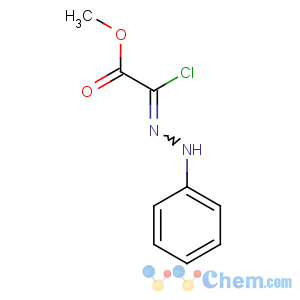 CAS No:58131-64-9 Acetic acid,2-chloro-2-(2-phenylhydrazinylidene)-, methyl ester