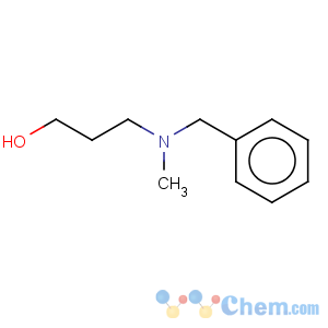 CAS No:5814-42-6 1-Propanol,3-[methyl(phenylmethyl)amino]-