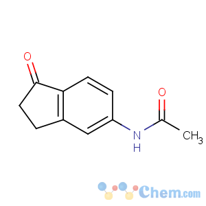 CAS No:58161-35-6 N-(1-oxo-2,3-dihydroinden-5-yl)acetamide