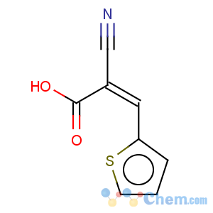 CAS No:58177-53-0 2-Propenoic acid,2-cyano-3-(2-thienyl)-, (2E)-