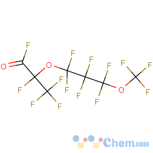 CAS No:58194-00-6 2,3,3,3-tetrafluoro-2-[1,1,2,2,3,3-hexafluoro-3-(trifluoromethoxy)propoxy]propanoyl fluoride