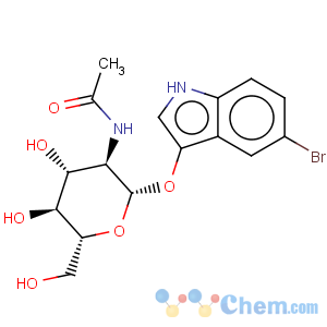 CAS No:58225-98-2 5-bromo-3-indolyl-2-acetamido-2-deoxy-beta-d-glucopyranose