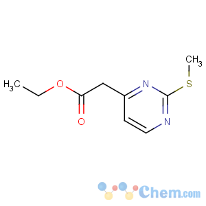 CAS No:582309-12-4 ethyl 2-(2-methylsulfanylpyrimidin-4-yl)acetate