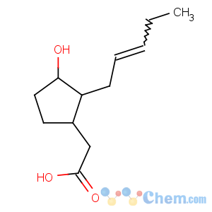 CAS No:58240-50-9 Cyclopentaneaceticacid, 3-hydroxy-2-(2Z)-2-penten-1-yl-, (1R,2S,3S)-