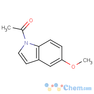 CAS No:58246-80-3 1-(5-methoxyindol-1-yl)ethanone