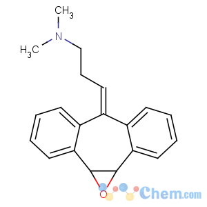 CAS No:58256-08-9 3-(1a,10b-Dihydro-6H-dibenzo[3,4:6,7]cyclohept[1,2-b]oxiren-6-ylidene)-N,N-dimethyl-1-propanamine