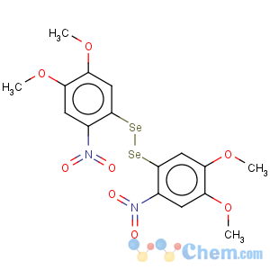 CAS No:58257-01-5 Bis(4,5-dimethoxy-2-nitrophenyl)diselenide