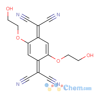 CAS No:58268-29-4 2-[4-(dicyanomethylidene)-2,5-bis(2-hydroxyethoxy)cyclohexa-2,<br />5-dien-1-ylidene]propanedinitrile