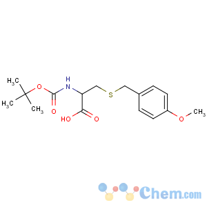 CAS No:58290-35-0 (2S)-3-[(4-methoxyphenyl)methylsulfanyl]-2-[(2-methylpropan-2-yl)<br />oxycarbonylamino]propanoic acid