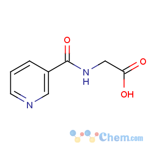 CAS No:583-08-4 2-(pyridine-3-carbonylamino)acetic acid