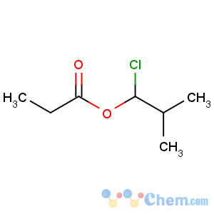 CAS No:58304-65-7 (1-chloro-2-methylpropyl) propanoate