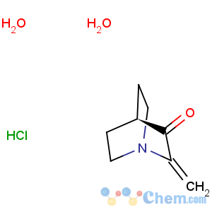 CAS No:5832-55-3 1-Azabicyclo[2.2.2]octane-3,3-diol,2-(hydroxymethyl)-, hydrochloride (1:1)